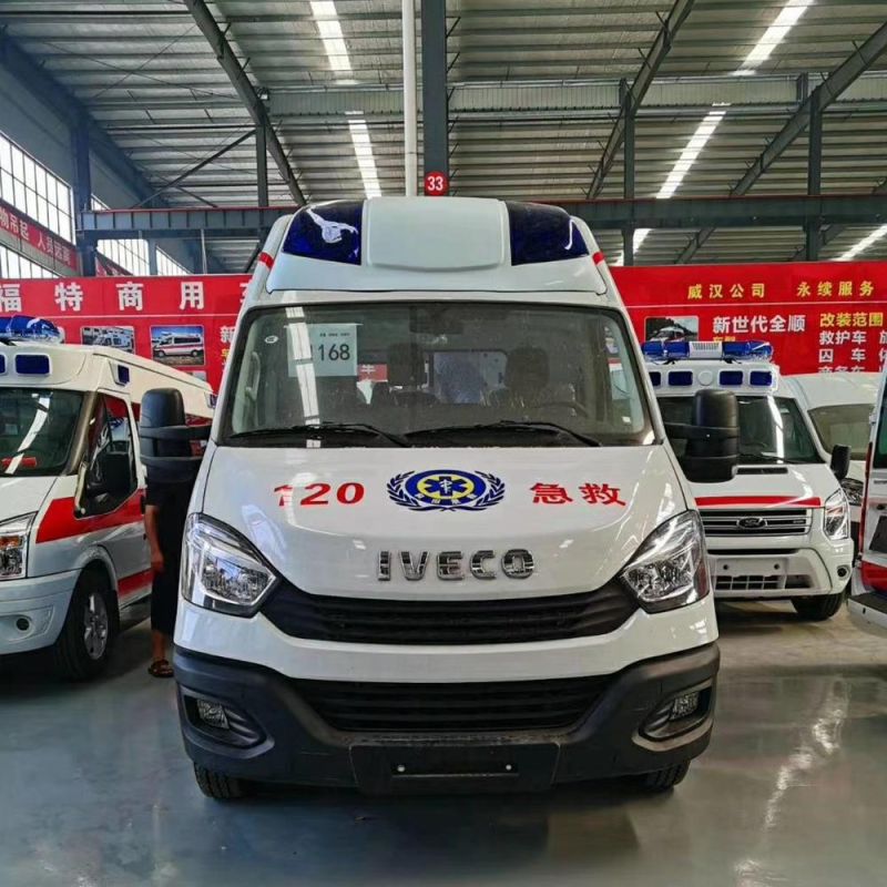 Ambulance for Patient Transport, ICU Ambulance Intensive Care Unit Ambulance Factory Directly Sales