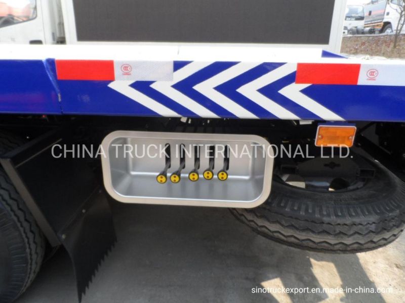 HOWO 4-10tons Flat Bed Road-Block Removal/Towing Wrecker Truck
