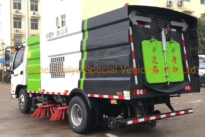 Hot Sale Foton Road Floor Cleaning Sweeper Vehicle/Equipment 3tons Street Cleaning Sweeping Truck