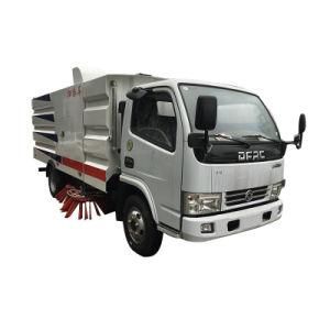 4cbm Compact Dongfeng Street Road Sweeper Euro 4