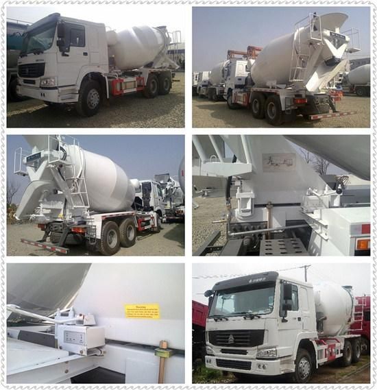 6X4 6 Cbm 8 Cbm HOWO Concrete Transit Mixer Truck