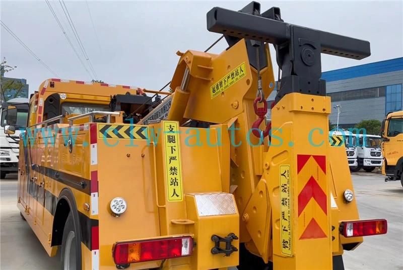 FAW 4X2 16tons 16000kg Heavy Duty Wrecker Towing Truck Recovery Tow Truck for Roadside Service