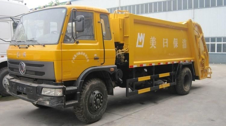 12cbm Dongfeng Waste Compactor Garbage Collection Compactor Truck