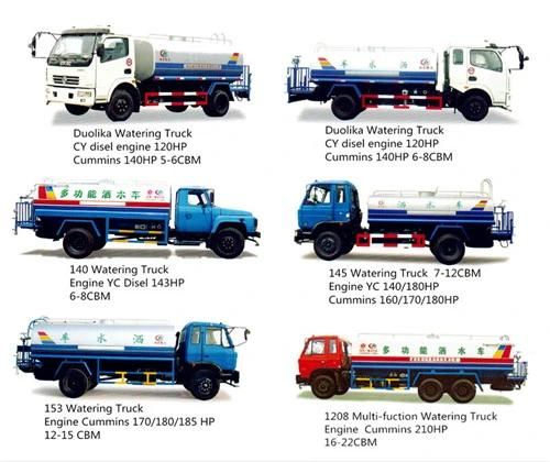 Hot Sale 15000 Liter Dongfeng Water Tank Truck