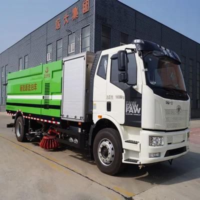 FAW Sprinkler-Sweeping Truck Xzj5060tslq4 3m Width Road Sweeper Trucks