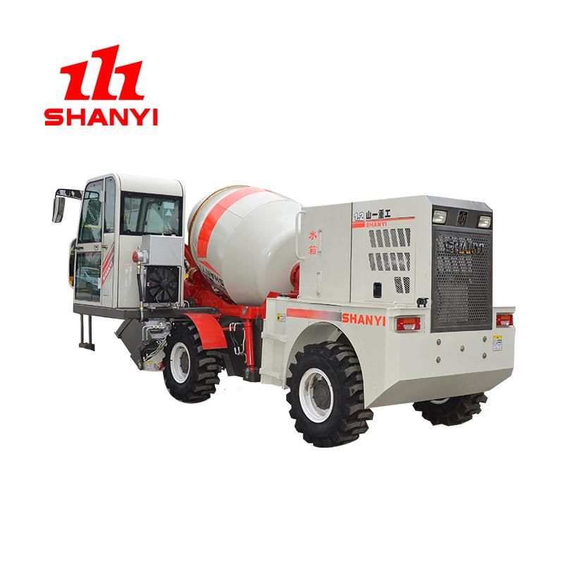 1.2 Cbm Self Loading Concrete Mixer Truck Concrete Truck Mixer Price