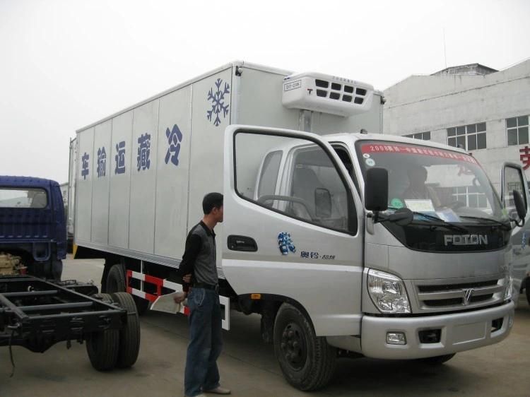 6 Wheeler 4*2 Box Refrigerator Cold Refrigerated Van Truck