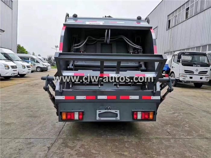 5cbm Rear Loader Compressed Garbage Truck Garbage Compactor Truck Waste Collection Truck