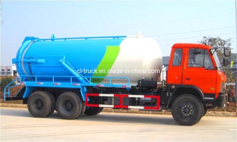 Good Quality Dongfeng 6X4 16m3 JAC 18cbm 10wheeler Honey Sucker Toilet Fecal Cleaning Sewer Vacuum Tanker Sewage Suction Truck