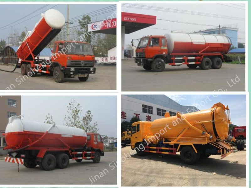 Good Quality High Efficient 8-9cbm vacuum Suction Truck