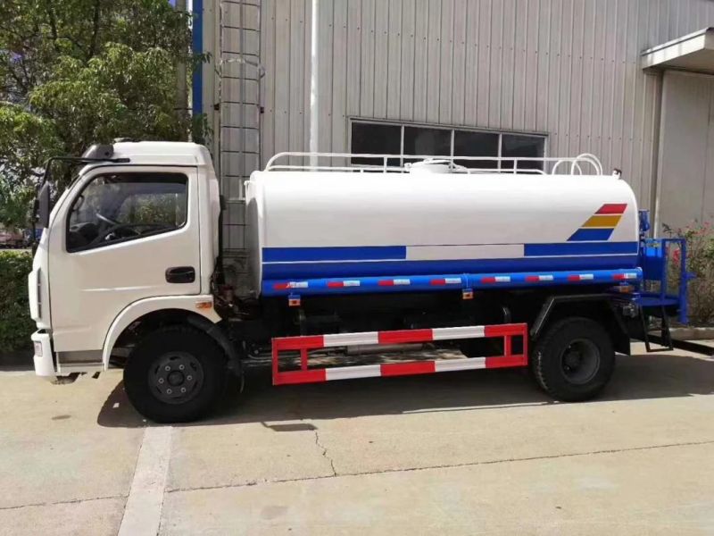 Dongfeng 4X2 Water Spray Truck Quality 8000 Liters Water Tank Truck