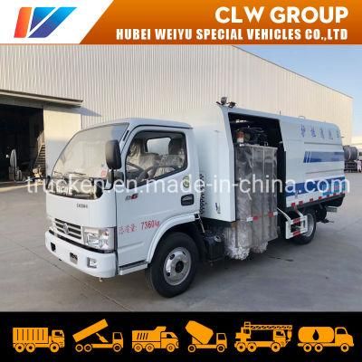 Dongfeng Isuzu Small Street Road Guardrail Cleaning Truck