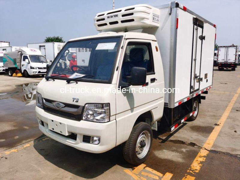 Foton Forland Mini Right Hand Drive 1tons Refrigerated Truck