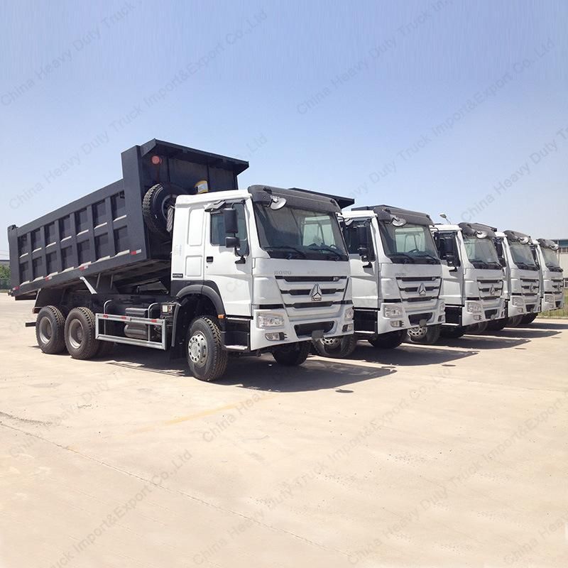 Ethiopia Truck Sinotruk HOWO 30 Tons 371 6X4 Dump Truck