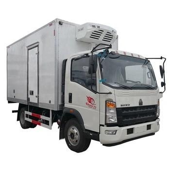 Sinotruk HOWO 4X2 5ton Refrigerated Freeze Truck with Cheap Price