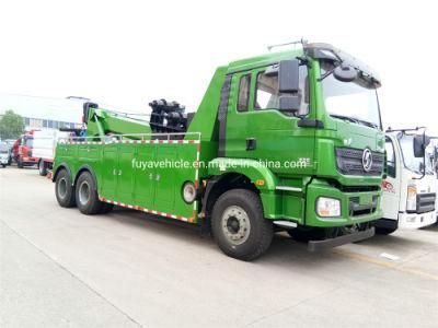 6X4 Shacman 50mt 50 Tons 50ton Road Towing Rotator Wreckers Truck