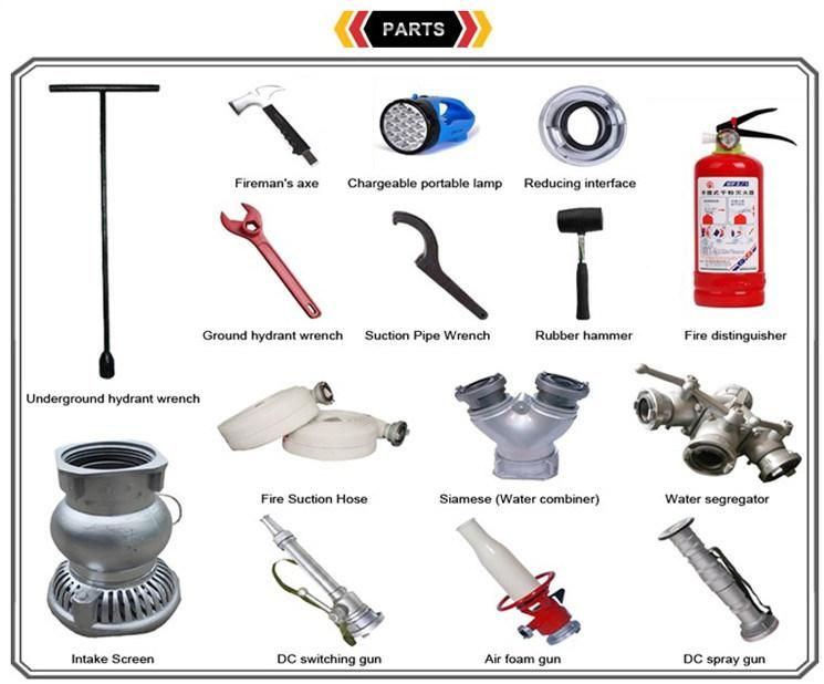 Isuz U 3000 Gallon Fire Fighting Truck Water Foam Tank