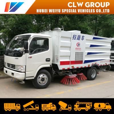 3cbm Small Sweeping Vehicle Dongfeng Truck Mounted Sweeper