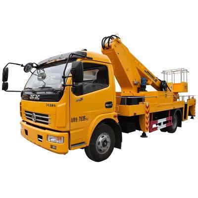 Factory Low Price Light Duty 12m 16m 18m High Air Operation Steel Bucket Truck Hydraulic Lifting Truck for Sale