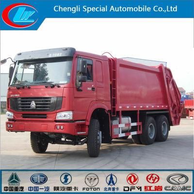 16cbm Sinotruk HOWO 6X4 Compressed Garbage Truck