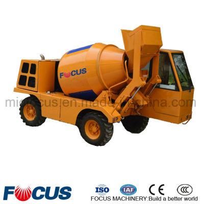 Distinctive Excellent Performance 1.6cbm Self Loading Concrete Mixer