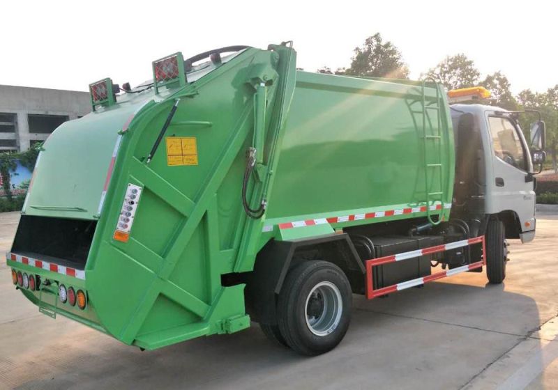 Foton Mini 6cbm Garbage Compactor Truck Refuse Collection Vehicle