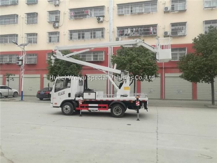 Sinotruk HOWO Truck Mounted 12m Aerial Platform Working Truck Bucket Lift Cherry Picker