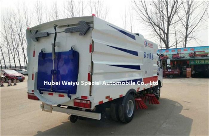 Dongfeng 5cbm Street Cleaning Truck 95HP Small Street Sweeper Truck for Vietnam
