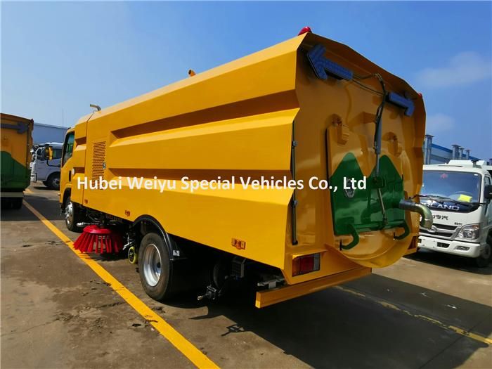 190HP Street Sweeper Vehicle Manufacturer 5000liters Road Washing Truck