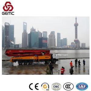 New Manual 43m 58m 62m Vertical Reach Concrete Pump Truck