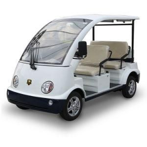 Latest Modern Resort Eco Friendly 4 Seats Electric Tourist Shuttle Car Sightseeing Car (DN-4)