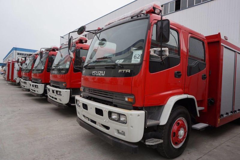 5cbm Foam Fire Truck 5000 Liters Water Fire Fighting Truck