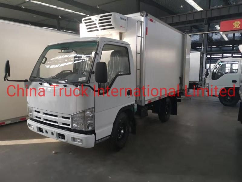 Isuzu Nkr 100p 4*2 98HP Refrigerator Van Truck