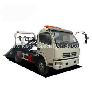 Dongfeng 4000kg 4*2 Flatbed Wrecker Towing Truck