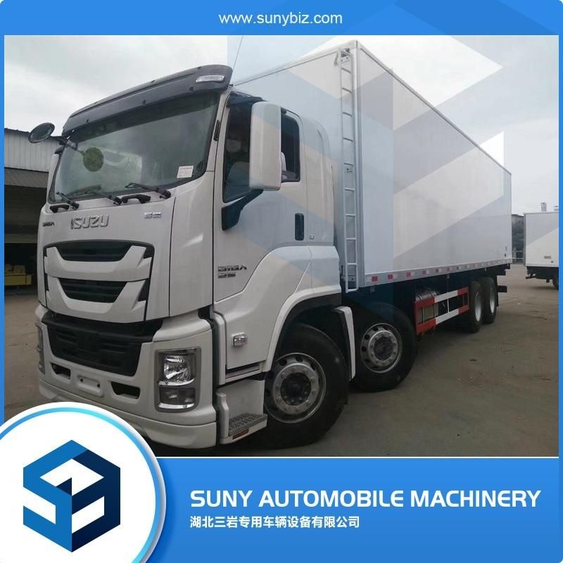 China Heavy 8X4 Euro 5 I Suzu Refrigerated Truck for Sale in Philippines