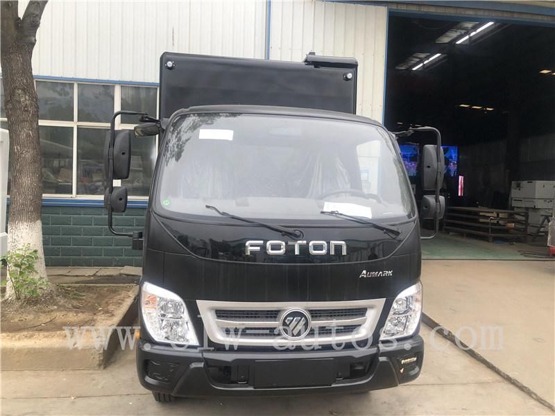 Foton Aumark 4X2 Mobile Digital Advertising Truck P4/P5/P6 LED Screen Full Color Display Truck