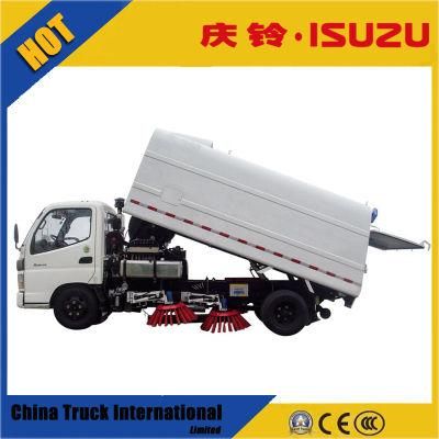 Isuzu Npr 600p 4*2 120HP Road Sweeper Light Truck