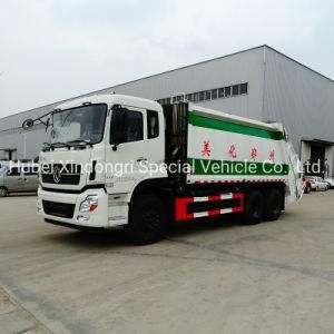 Dongfeng 6X4 Large Capacity Paper Disposal/Waste Collection Compacting Garbage Truck