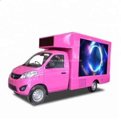 Mini Gasoline Kama P3 P4 P5 P6 P8 Full Color Display LED Glass Walled Display Trucks on Sale