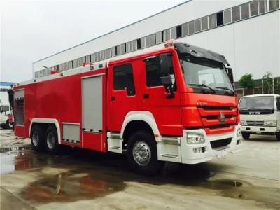 Sinotruck HOWO 8cbm 10cbm Water Tank Fire Fighting Truck