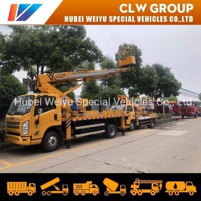 Jmc 21meters Telescopic Boom Lift Truck Aerial Platform Cherry Picker