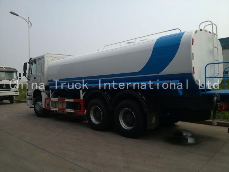 Sinotruck Road Cleaning 6X4 HOWO 20000 Liters Sprinkler Water Tank Trucks