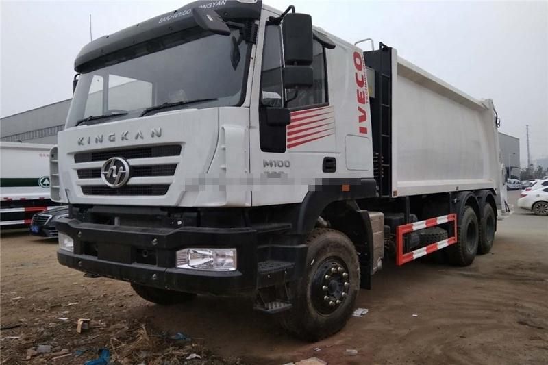 High Quality Hongyan 6X4 Compactor Garbage Truck 16m3 18m3 20m3