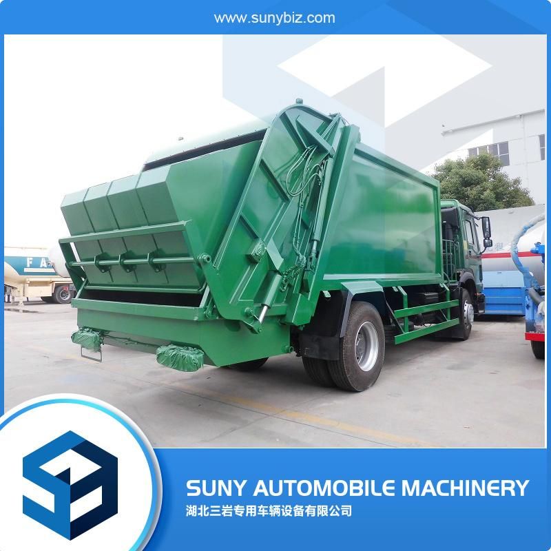 Sinotruck HOWO 6X4 Garbage Truck Rear Loading for Sale