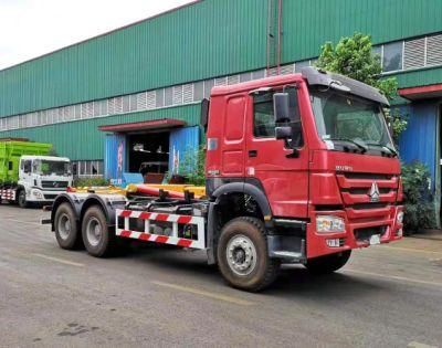 Sinotruk Heavy Duty Garbage Trucks with International Brand Hook Lift