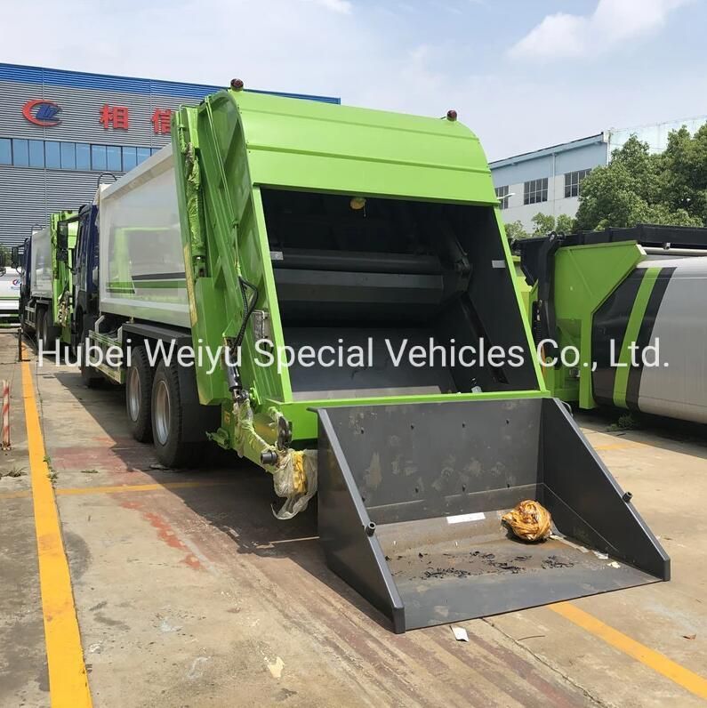 China HOWO 18m3-20cbm Special Compactor Refuse Delivery Trucks 6*4 Compressed Garbage Transport Waste Collection Dustcart Rubbish Transfer Truck