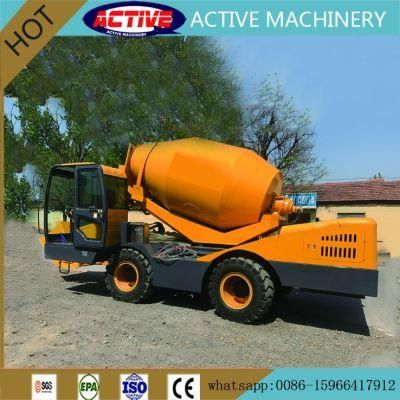 HY Series Diesel Cement Mixer with 1.6m3/2.2m3/4.0m3/4.2m3 Drum Working Capacity for Sale