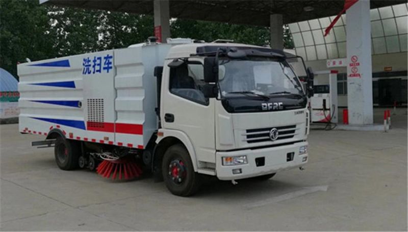 120HP Diesel Steet Sweeper Truck Road Cleaning Truck