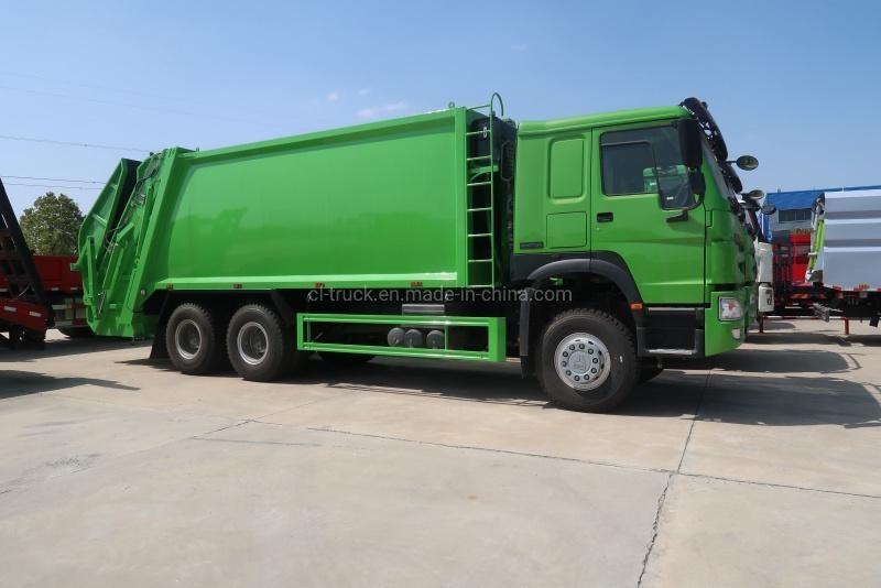 Good Quality HOWO 6X4 Type 20cbm 18cbm 16m3 Compactor Garbage Truck