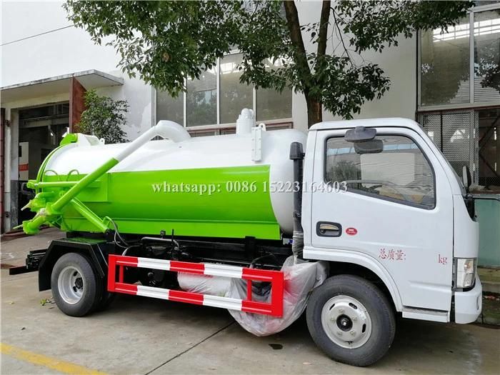 China Factory Hot Sale 2000litres-5000litres Small Vacuum Sewage Suction Trucks